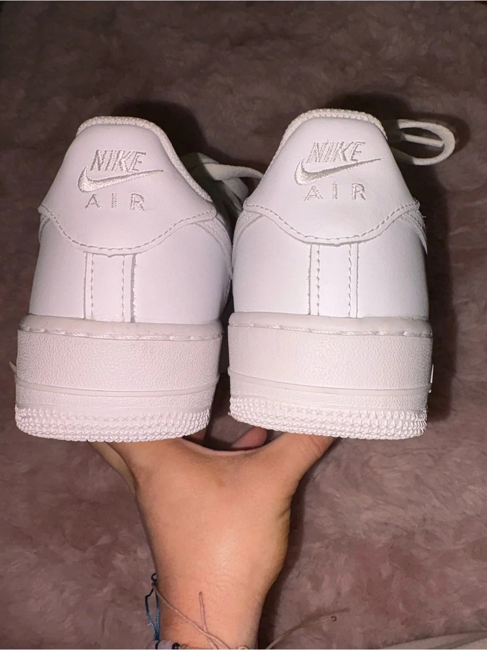 Nike Women's White Low-Top Leather Sneakers